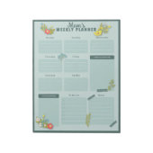 Wildflower Weekagenda Notitieblok (Linkerzijde)