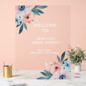 Wildflower Whimsical Vrijgezellenfeest Welkom Acryl Bord (Huwelijk)