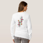Wildflower Whisper ontwerp voor t-shirt (Achterkant volledig)
