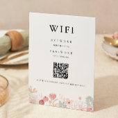 Wildflower WiFi-code, QR-code WiFi Connect Kaart