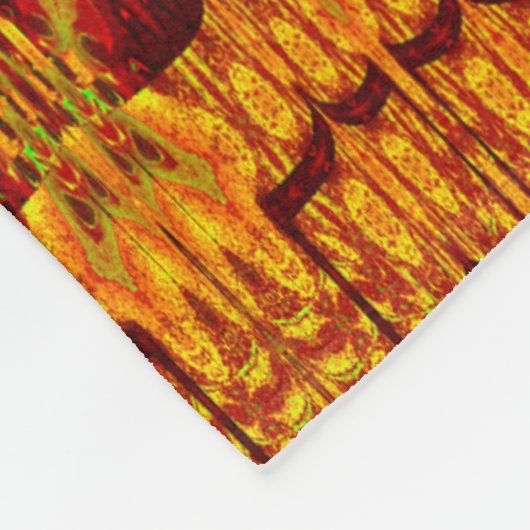 Wildflower wijzigen fleece deken (Hoek)