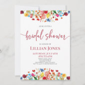 Wildflower Wild Flowers Bloemen Bloemen Vrijgezell Kaart (Voorkant)