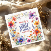 Wildflower Wild One 1st birthday  Servet