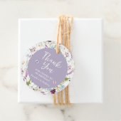 Wildflower Wild ONE Butterfly Garden Party Bedankjes Labels (In situ)