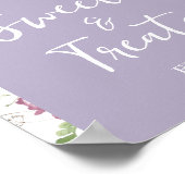 Wildflower Wild ONE Butterfly Sweet & Treats Poster (Hoek)