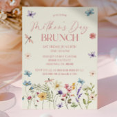 Wildflower Wilde Bloem Bloemen Moederdag Brunch Kaart