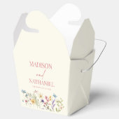 Wildflower Wilde Bloem Bloemen Tuin Bruiloft Bedankdoosjes (Geopend)