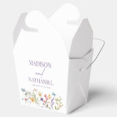 Wildflower Wilde Bloem Bloemen Tuin Bruiloft Bedankdoosjes (Geopend)