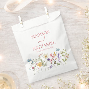 Wildflower Wilde Bloem Bloemen Tuin Bruiloft Bedankzakje