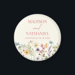 Wildflower Wilde Bloem Bloemen Tuin Bruiloft Magneet<br><div class="desc">Dit zijn Wildflower Wild Bloemen Tuin Bruiloft Magneten!</div>