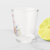 Wildflower Wilde Bloem Bloemen Tuin Bruiloft Shot Glas (Rechts)
