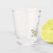 Wildflower Wilde Bloem Bloemen Tuin Bruiloft Shot Glas (Links)