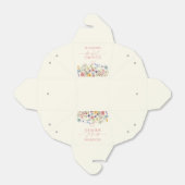 Wildflower Wilde Bloem Bloemen Vrijgezellenfeest Bedankdoosjes (Uitgevouwen)