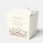 Wildflower Wilde Bloem Bloemen Vrijgezellenfeest Bedankdoosjes (Achterkant)