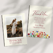 Wildflower Wilde Bloemen Bloemen Bloemen Tuin Aang Bedankkaart