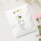 Wildflower Wilde Eend Huwelijk Bedankzakje (Gezegeld)