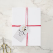 Wildflower Wilde Eend Huwelijk Cadeaulabel (Met Touw)