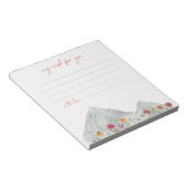 Wildflower Wish Notecards | Wildbloem Notitieblok (Schuin)