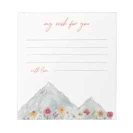 Wildflower Wish Notecards | Wildbloem Notitieblok