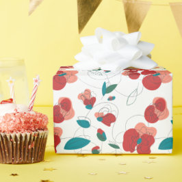 Wildflower Wonderland | Gestileerde Bloemen patroo Cadeaupapier
