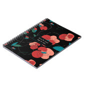 Wildflower Wonderland | Gestileerde Bloemen patroo Notitieboek (Linkerzijde)