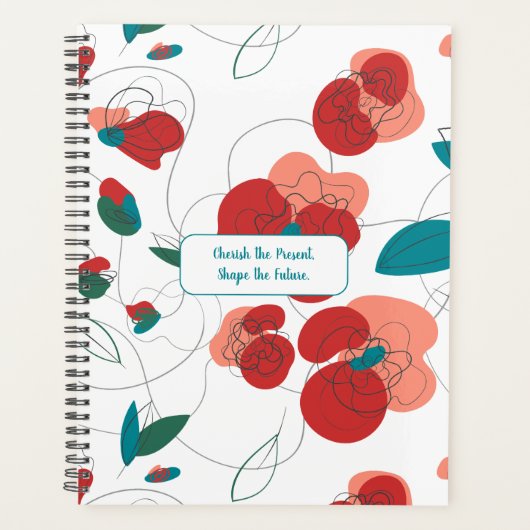 Wildflower Wonderland | Gestileerde Bloemen patroo Planner (Voorkant)