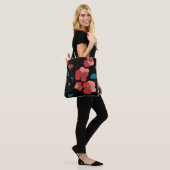 Wildflower Wonderland | Gestileerde Bloemen patroo Tote Bag (Op model)