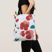 Wildflower Wonderland | Gestileerde Bloemen patroo Tote Bag (Dichtbij)