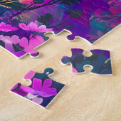 Wildflower Wonderland Waterverf Legpuzzel (Zijkant)