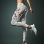 Wildflower Yoga Whimsical Waterverf Leggings<br><div class="desc">Omarm de sereniteit en schoonheid van natuur met onze Whimsical Waterverf Wildflower Yoga Leggings. Het zachte, vrij stromende bloemmotief is artistiek weergegeven in zachte waterverf tinten, wat een gevoel van rust en aardigheid oproept. Deze leggings zijn niet alleen esthetisch aangenaam, maar zijn ontworpen om met je mee te bewegen in...</div>