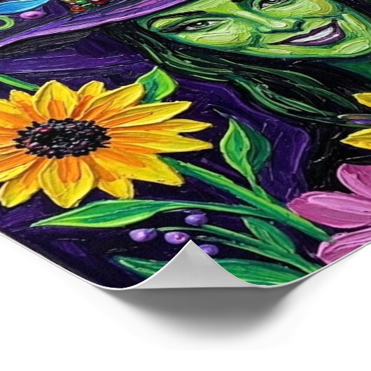 WildFlowerGemWitch Poster (Hoek)