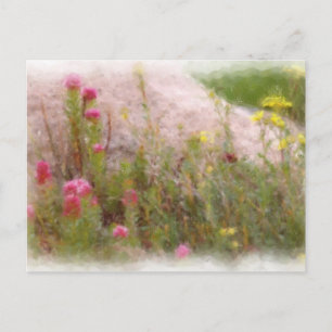 WILDFLOWERS 1 BRIEFKAART