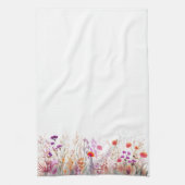 Wildflowers 2 keukenhanddoek (Verticaal)