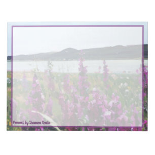 Wildflowers aan de rivier - Custom Stationery Notitieblok