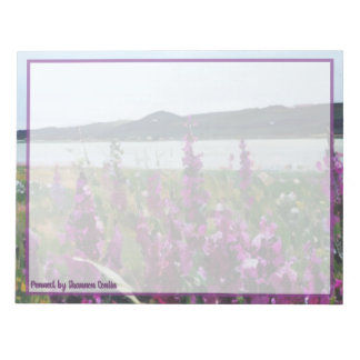 Wildflowers aan de rivier - Custom Stationery Notitieblok