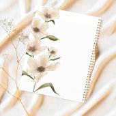 Wildflowers Aangepaste naam  Bloemenstempel Planner