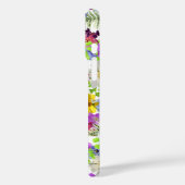 Wildflowers Aangepaste naam en Monogram Case-Mate iPhone Case (Achterkant / Links)