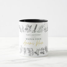 Wildflowers Accent Coffee Mok met inspirerende quo