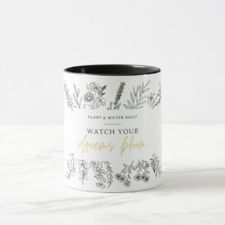 Wildflowers Accent Coffee Mok met inspirerende quo