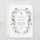 Wildflowers and Butterflies Fotobevestiging Kaart (Voorkant)