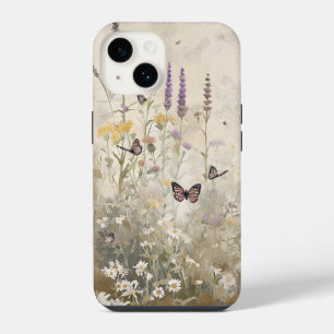 Wildflowers and Butterflies Telefoonhoesje – Botan iPhone 14 Hoesje