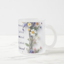 Wildflowers and Scriptures 11oz Keramische mok Kle