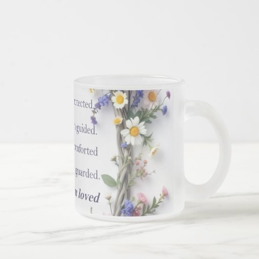 Wildflowers and Scriptures 11oz Keramische mok Kle (Rechts)