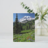 Wildflowers at Mount Rainier Briefkaart (Staand voorkant)
