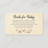 Wildflowers Baby in Bloom Baby Informatiekaartje (Voorkant)