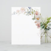 Wildflowers Baby in Bloom Elegant Modern (Staand voorkant)