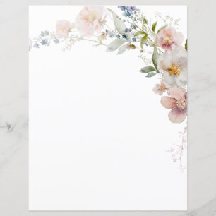 Wildflowers Baby in Bloom Elegant Modern