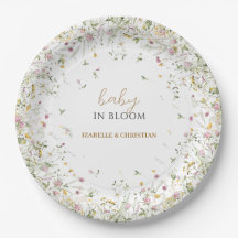 Wildflowers Baby in Bloom Paper Bord