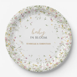 Wildflowers Baby in Bloom Paper Bord