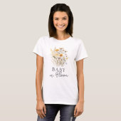 Wildflowers Baby Shower Baby in Bloom T-shirt (Voorkant volledig)